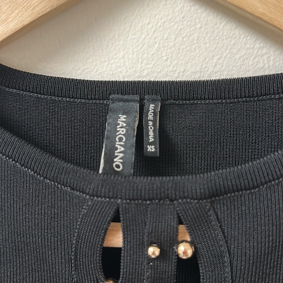 Marciano Black Top with beaded details - Picture 3 of 6